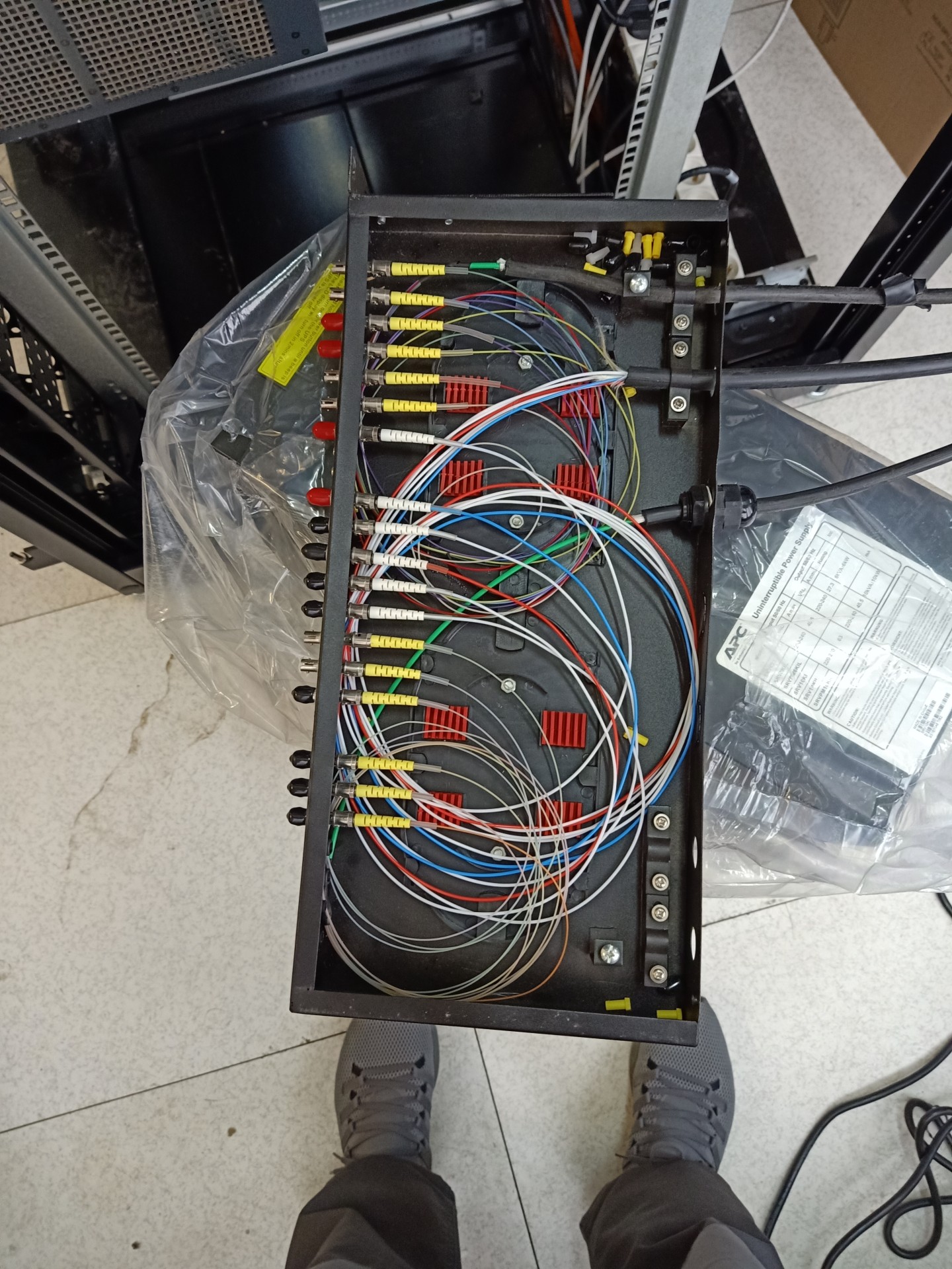Sertissage fibre
